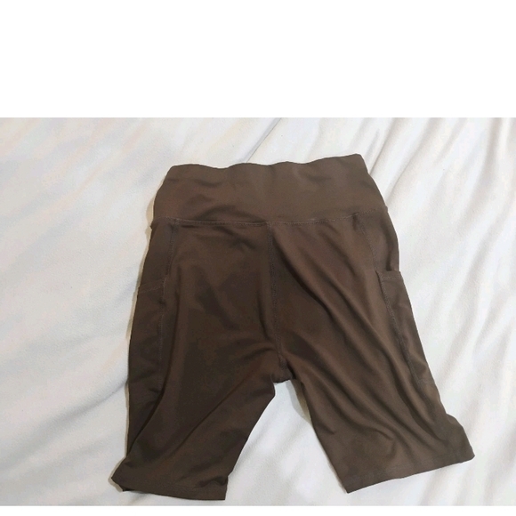 Women's Brown Bike Shorts - Picture 6 of 8
